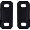 National Hardware Matte Black Double Floor Guide N700-114