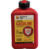 Midwest Can 1 Gal. Plastic Auto Shut-Off Gasoline Fuel Can, Red