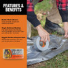 Gorilla 1.88 In. x 30 Yd. Heavy-Duty Duct Tape, Silver 105634 403449