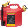 SureCan 2+ Gal. Plastic Gasoline Fuel Can, Red SUR2SFG2 570468