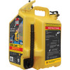 SureCan 5 Gal. Plastic Diesel Safety Fuel Can, Yellow SUR5SFD2