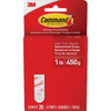 Command Small Adhesive Strip, White, 20 Strips 17022-20ESF