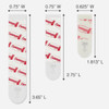 Command Small Adhesive Strip, White, 20 Strips 17022-20ESF 200319