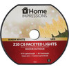 Home Impressions Warm White 210-Bulb C6 LED Light Set