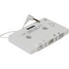 Jensen 2 Ft. Cord 3.5mm Plug White Auto Cassette Adapter JAH760V 500411