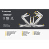 Leatherman Wingman 14-In-1 Stainless Steel Multi-Tool 831425 800197