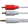 Jensen 3 Ft. White Stereo Audio Cable JAH745V 500288