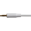 Jensen 6 Ft. White Audio Extension Audio Cable JAH748V 500289
