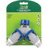 Best Garden Plastic Dual Y-Hose Shutoff Connector 37091-P 725442