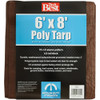 Do it Best 1 Side Green-1 Side Brown Woven 6 Ft. x 8 Ft. Medium Duty Poly Tarp 764337 764337