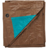 Do it Best 1 Side Green-1 Side Brown Woven 10 Ft. x 12 Ft. Medium Duty Poly Tarp 764361 764361