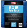 Do it Best Blue Woven 8 Ft. x 10 Ft. Medium Duty Poly Tarp 700541