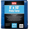 Do it Best Blue Woven 8 Ft. x 10 Ft. Medium Duty Poly Tarp 700541 700541