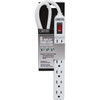 Do it Best 6-Outlet White Power Strip with 2 Ft. Cord LTS-6