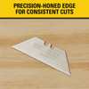 Stanley 2-Point Heavy-Duty 2-7-16 In. Utility Knife Blade (50-Pack) 11-921L 357544