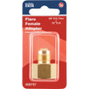 Do it 3-8 In. x 1-2 In. Brass Female Flare Adapter 458757 458757