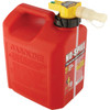 No-Spill 2-1-2 Gal. Plastic Gasoline Fuel Can, Red 1405 581891
