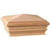 Deckorators 4 In. x 4 In. Cedar Press-On Post Cap 72890 171522