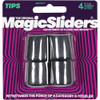 Magic Sliders 7-8 In. Hi-Tip Rubber Furniture Leg Tip,(4-Pack) 97377 229873