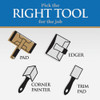 Linzer Pro Edge 9 In. Pad Painter for Smooth to Semi-Smooth Surfaces PD 7000 0900 771043