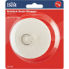 Do it 1-1-2 In. to 2 In. White Rubber Bathtub Drain Stopper 415189 415189