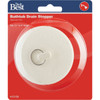 Do it 1-1-2 In. to 2 In. White Rubber Bathtub Drain Stopper 415189 415189