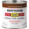 Stops Rust Leather Brown Enamel 7775730 790022