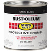Stops Rust Satin Black Enamel 7777730 786135