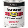 Stops Rust Flat Black Enamel 7776502 777145