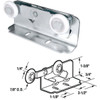 Prime-Line 7/8 In. Double Wheel Pocket Door Hanger (2-Count) N 6531