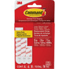 Command Assorted Adhesive Strips, White, 8 Small, 4 Medium, 4 Large Strips