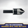 Irwin 1-2 In. Round Most Machineable Metals Countersink 12411 325880