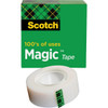 Scotch Magic Tape Refill, 3/4 In. x 500 In. 205