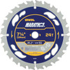 Irwin Marathon 7-1/4 In. 24-Tooth Framing/Ripping Circular Saw Blade 14030