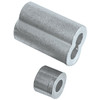 Prime-Line Cable Ferrules and Stops, 3-16", Aluminum GD 12153 104513