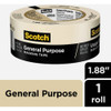Scotch 1.88 x 60.1 Yd. General Purpose Painting Masking Tape 2050-48A 772429