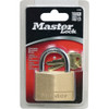 Master Lock 2 In. W. 5-Pin Tumbler Brass Keyed Different Padlock 150D 219338
