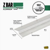 M-D Building Products 48 In. Mill Aluminum Z Bar 65110 Pack of 25 261769