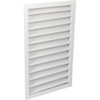 AirVent 14" x 24" Rectangular White Gable Attic Vent 81232 Pack of 6