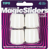 Magic Sliders 1 In. Hi-Tip Rubber Furniture Leg Tip (4-Pack) 94400 224046