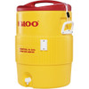 Igloo 10 Gal. Yellow Industrial Water Jug with Cup Dispenser Bracket 4101 828386