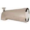Danco 5 In. Brushed Nickel Bathtub Spout with Diverter 89249