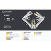 Leatherman Rebar 17-In-1 Stainless Steel Multi-Tool 831547 800057