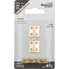 National Hardware 3-4 In. x 11-16 In. Medium Clear Coat Decorative Hinge N211-276 215804