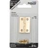 National Hardware 1-1-2 In. x 1 In. Medium Clear Coat Decorative Hinge N211-292 215822