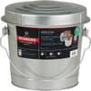 Behrens 6 Gal. Galvanized Locking Lid Trash Can with Lid 6106 624694
