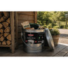 Behrens 10 Gal.  Galvanized Locking Lid Trash Can with Lid 6110 624701