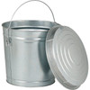 Behrens 10 Gal.  Galvanized Locking Lid Trash Can with Lid 6110 624701