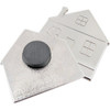 Master Magnetics Ceramic 1 in. Magnetic Discs (6-Pack) 07004 362735