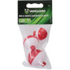 Vanguard Assorted Sizes red and white Push-Button Fishing Bobber Float (3-Pack) VF8 833886